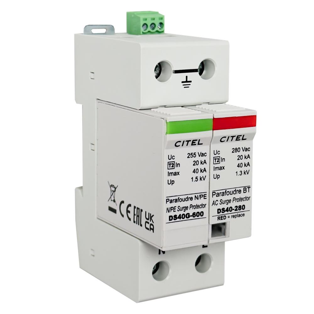 Устройство защиты от импульсных перенапряжений УЗИП CITEL DS4TS-280/G (46113182)