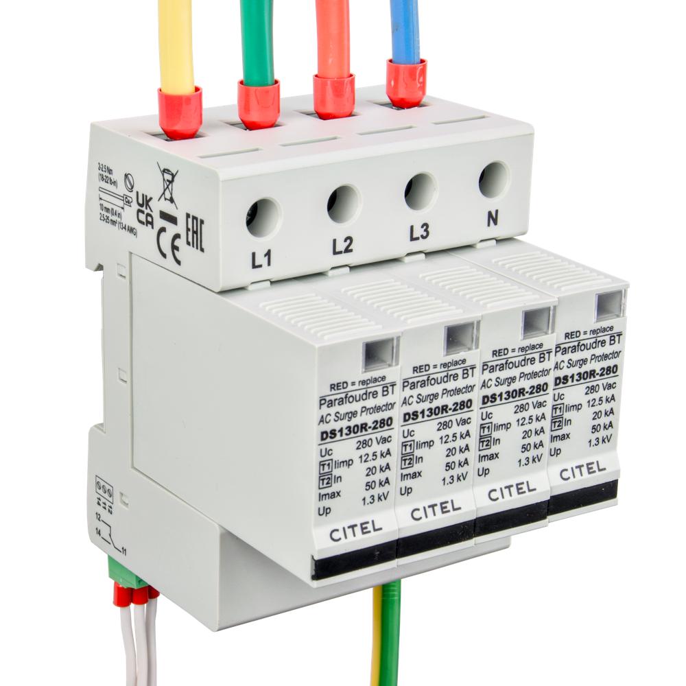 Устройство защиты от импульсных перенапряжений УЗИП CITEL DS134RS-280 (571114)