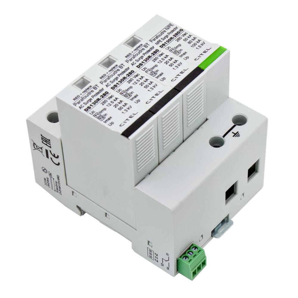 Устройство защиты от импульсных перенапряжений УЗИП CITEL DS134RS-280/G (571134)