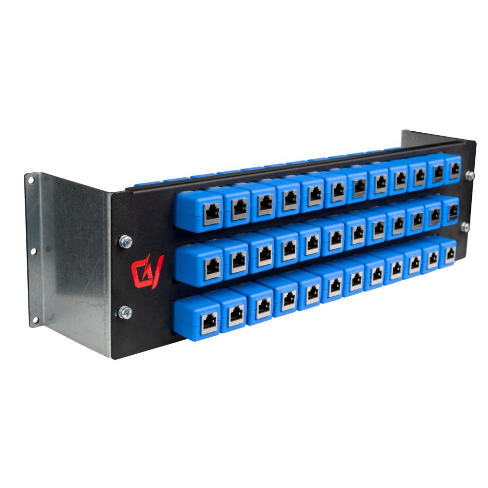 Многопортовая защита линий передачи данных МЗЛ-19-3U-36-МП (16319262)