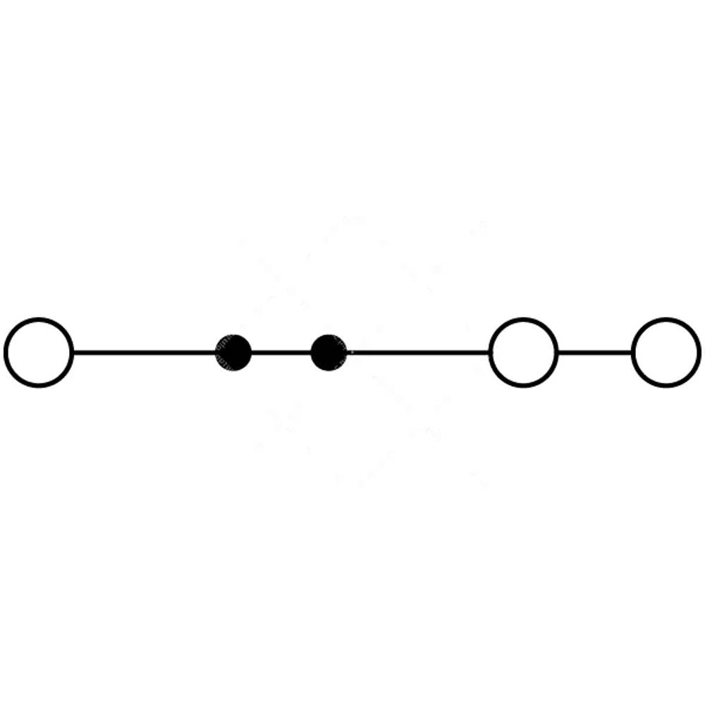 RPI 2,5-TWIN - Клемма проходная, CHIKU