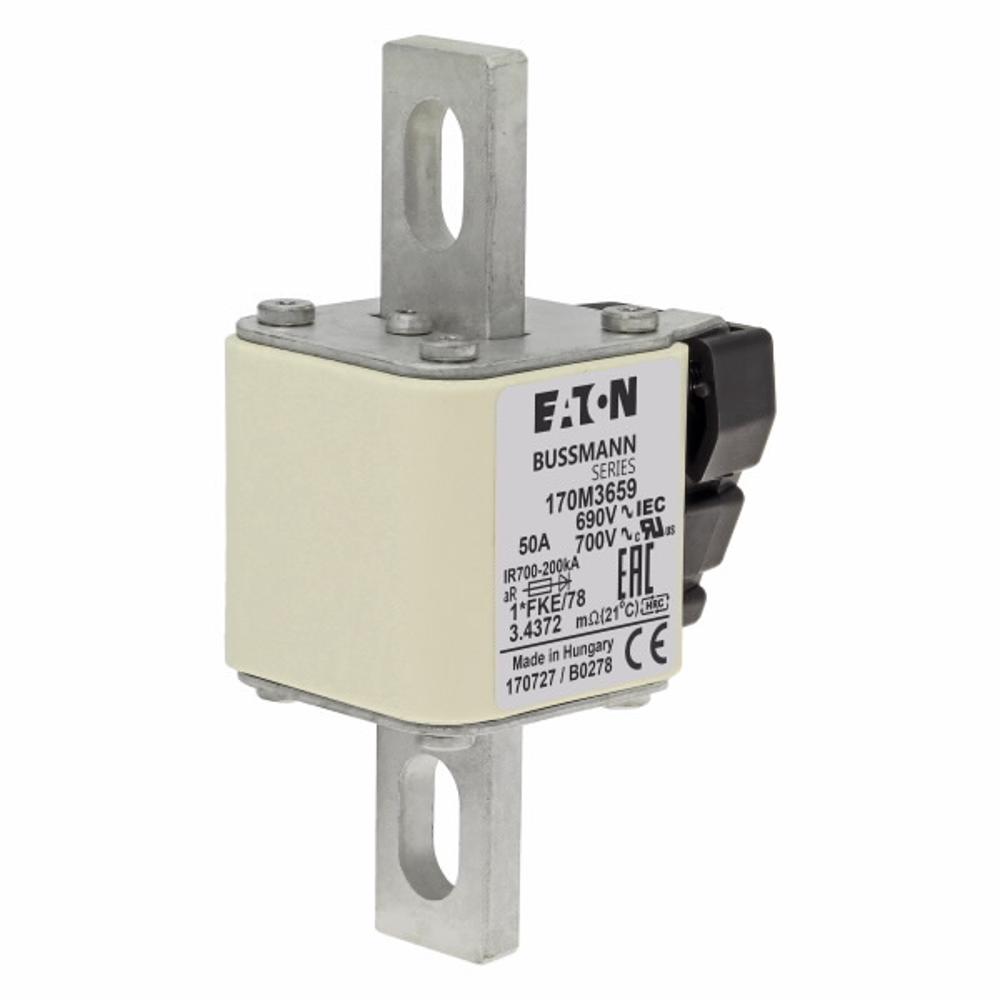 170M3659 Быстрый предохранитель 50A 690V 1*FKE/78 AR UC