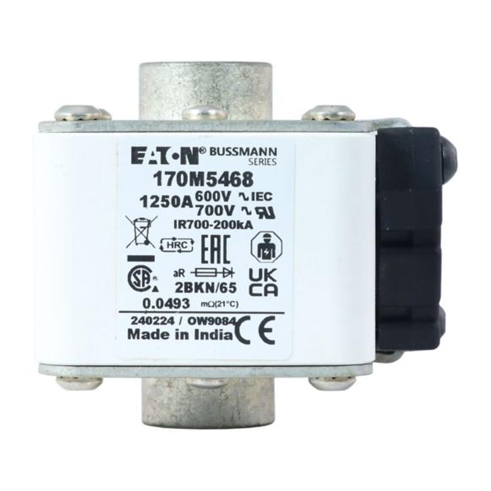 170M5468 Быстрый предохранитель 1250A 600V 2BKN/65 AR UC