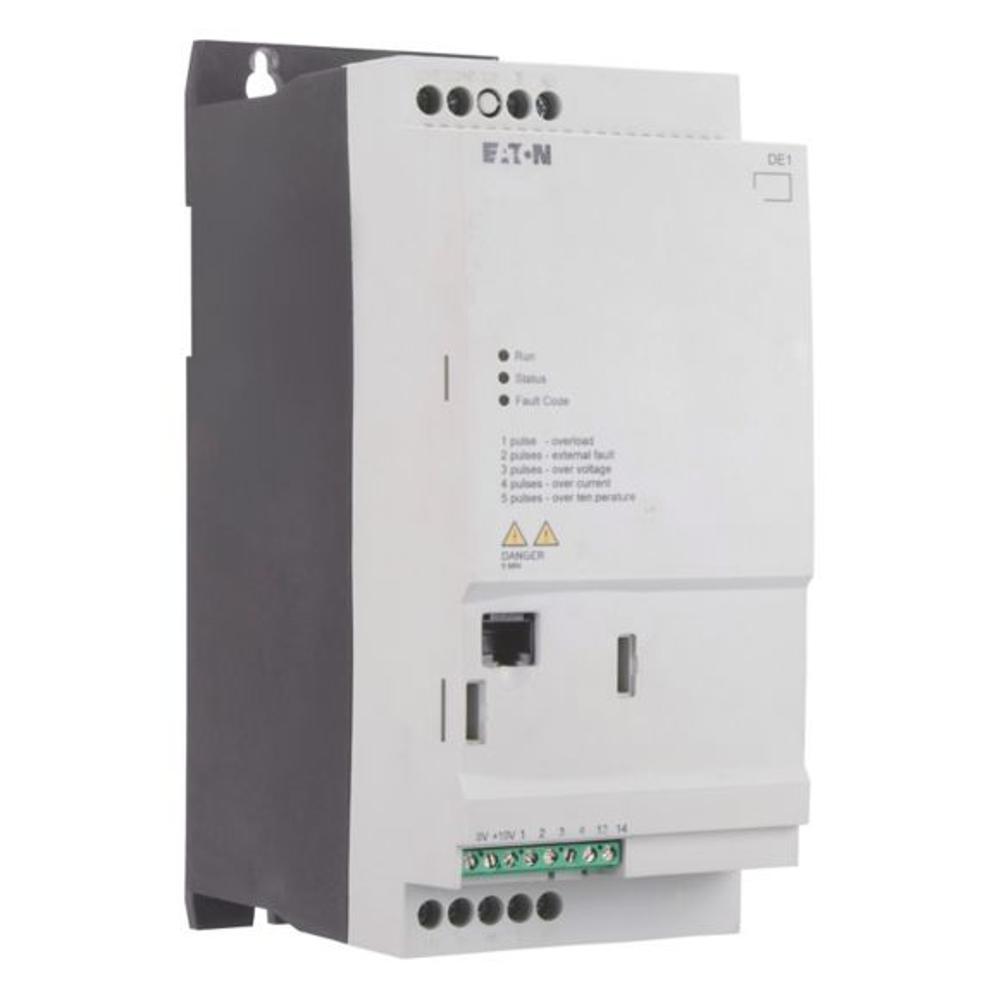 DE1-129D6FN-N20N Преобразователь частоты DE1 1~/3~230В 9,6A 2,2кВт, IP20, фильтр ЭМС