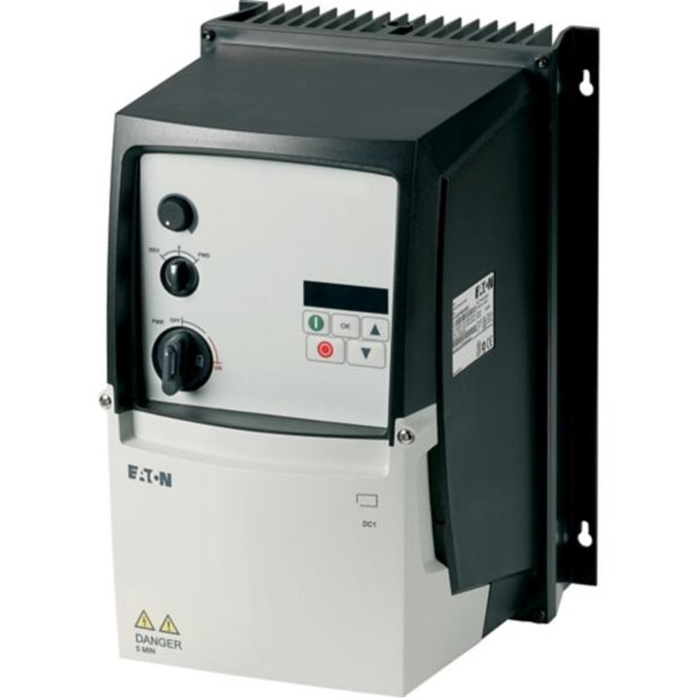 DC1-34018FB-A6SCE1 Преобразователь частоты DC1 3~/3~400В 18A 7,5кВт, встроенный фильтр ЭМС, IP66, локальное управление