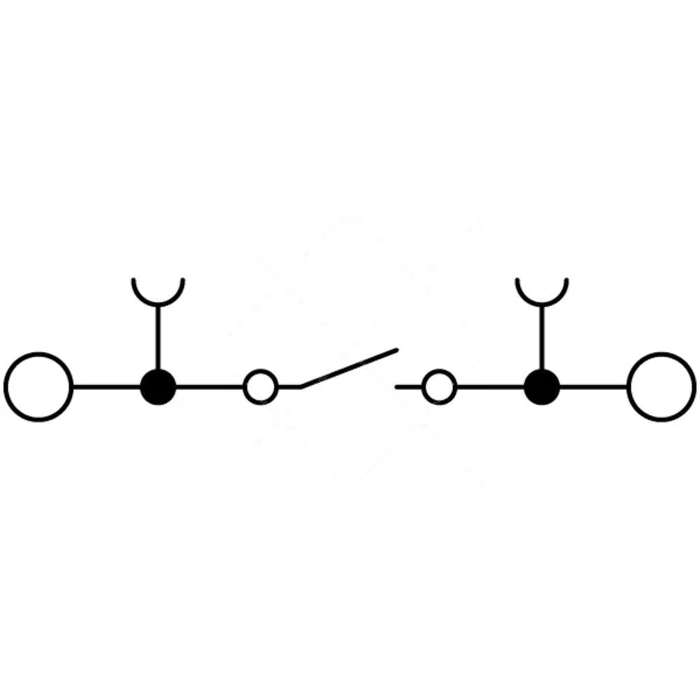 RUT 6-RTK/S - Клемма измерительная с ползунковым размыкателем, CHIKU