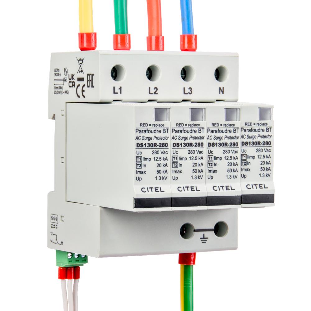 Устройство защиты от импульсных перенапряжений УЗИП CITEL DS134RS-280 (571114)
