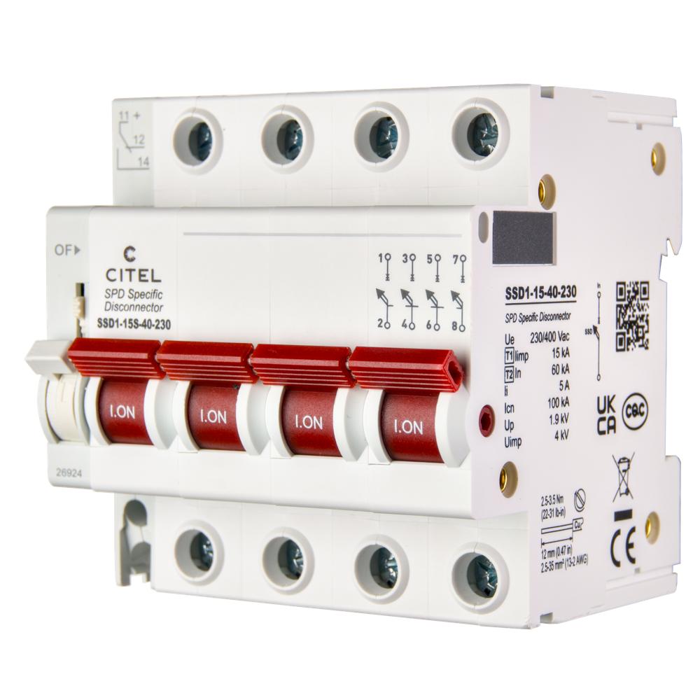 Устройство безопасного отключения УБО CITEL SSD1-15S-40-230 (803114)