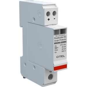 УЗИП CITEL DS240S-220DC (310211), 2-полюсный, защита сети 220В постоянного тока