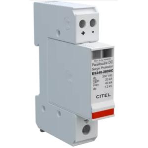 УЗИП CITEL DS240-280DC (310501), 2-полюсный, защита сети 280В постоянного тока