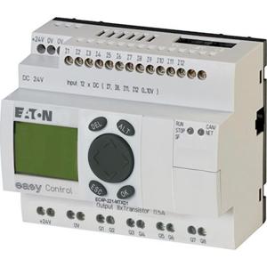 EC4P-221-MTXD1 Компактный контроллер, 24VDC, 12DI (из которых 4 AI ), 8 DO (T), CAN, дисплей