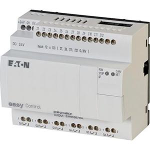 EC4P-221-MRXX1 Компактный контроллер, 24VDC, 12DI (из которых 4 AI ), 6 DO (R), CAN