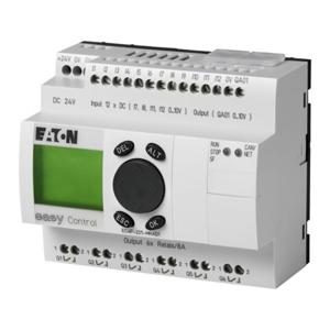 EC4P-221-MRAD1 Компактный контроллер, 24VDC, 12DI (из которых 4 AI ), 6DO (R), 1AO, CAN, дисплей