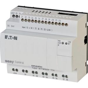 EC4P-222-MTXX1 Компактный контроллер, 24VDC, 12DI (из которых 4 AI ), 8 DO (T), Ethernet, CAN