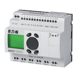 EC4P-222-MRAD1 Компактный контроллер, 24VDC, 12DI (из которых 4 AI ), 6DO (R), 1AO, Ethernet, CAN, дисплей